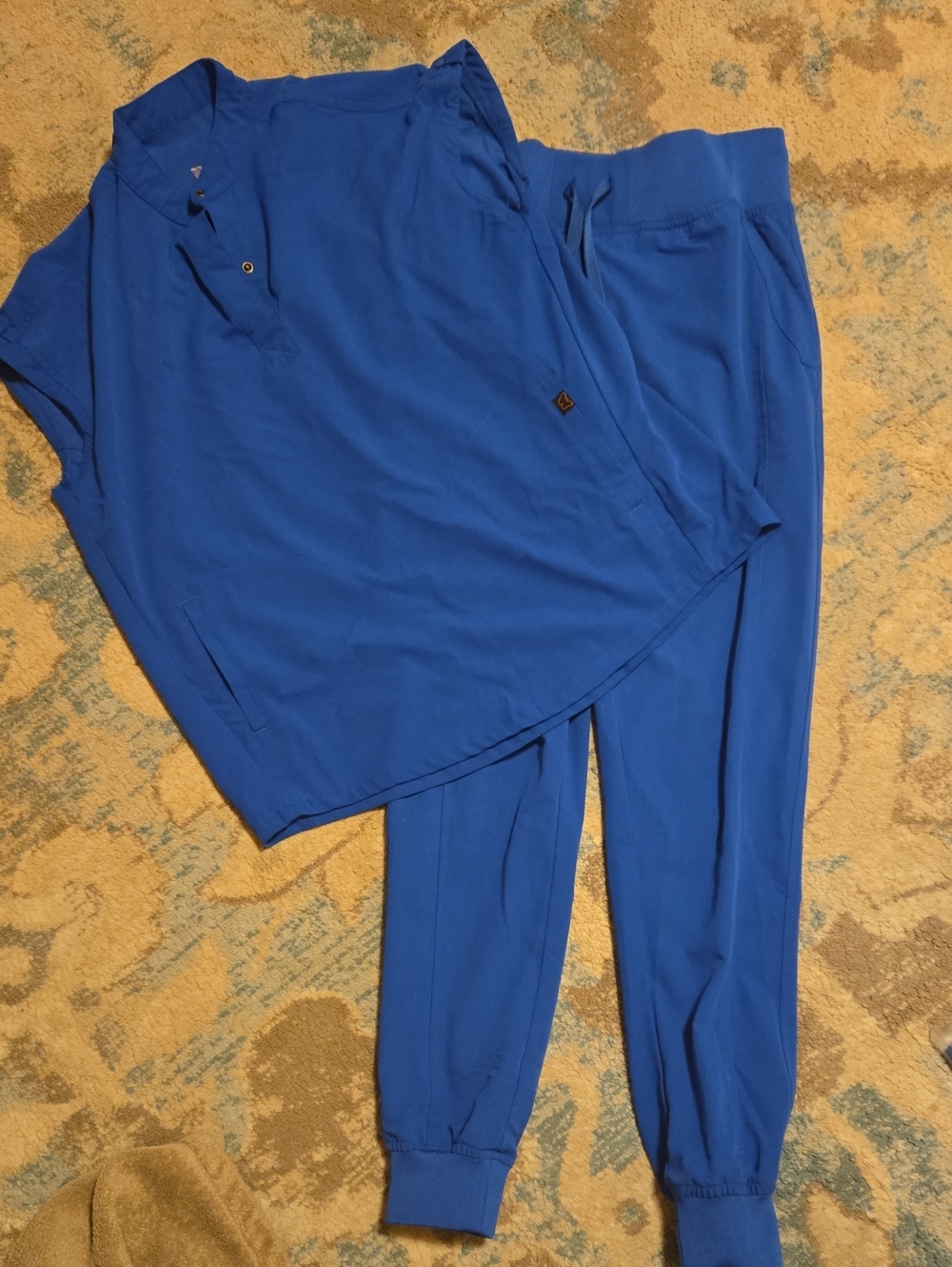Women's Royal Blue Jogger Set - Casual Track Pants & Top